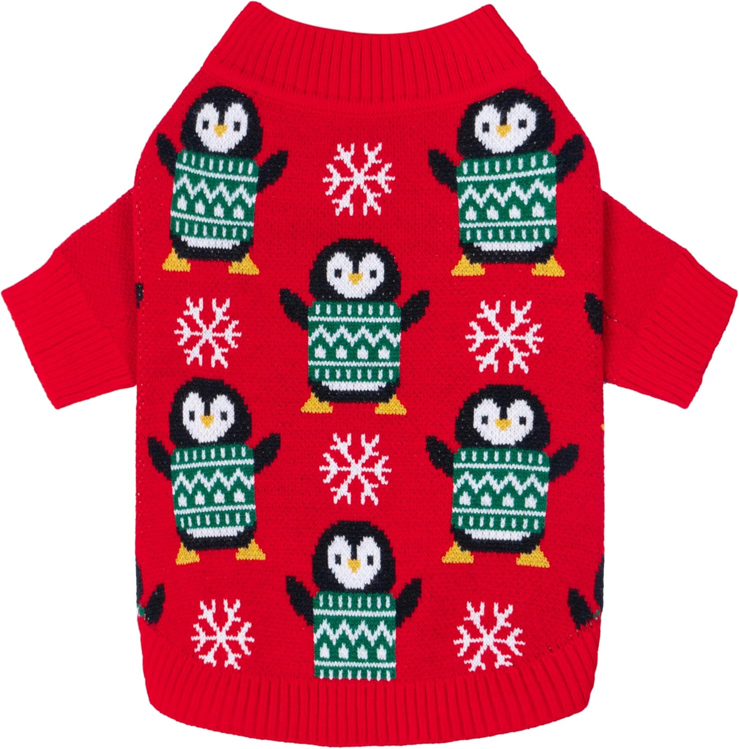 Fitwarm Funny Sheep Sweater, Thermal Winter Clothes for Small Dogs, Holiday Outfit, Pullover Jumper, Black, Green, White, Large - Image 10