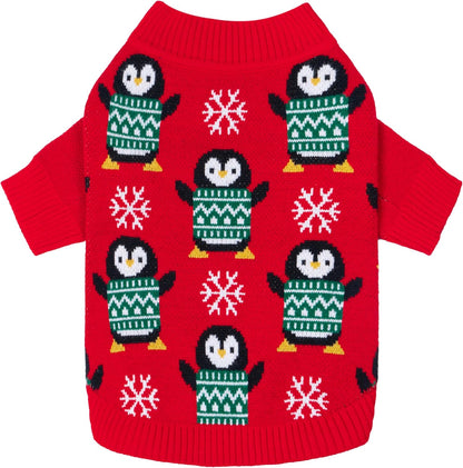 Fitwarm Funny Sheep Sweater, Thermal Winter Clothes for Small Dogs, Holiday Outfit, Pullover Jumper, Black, Green, White, Large - Image 10