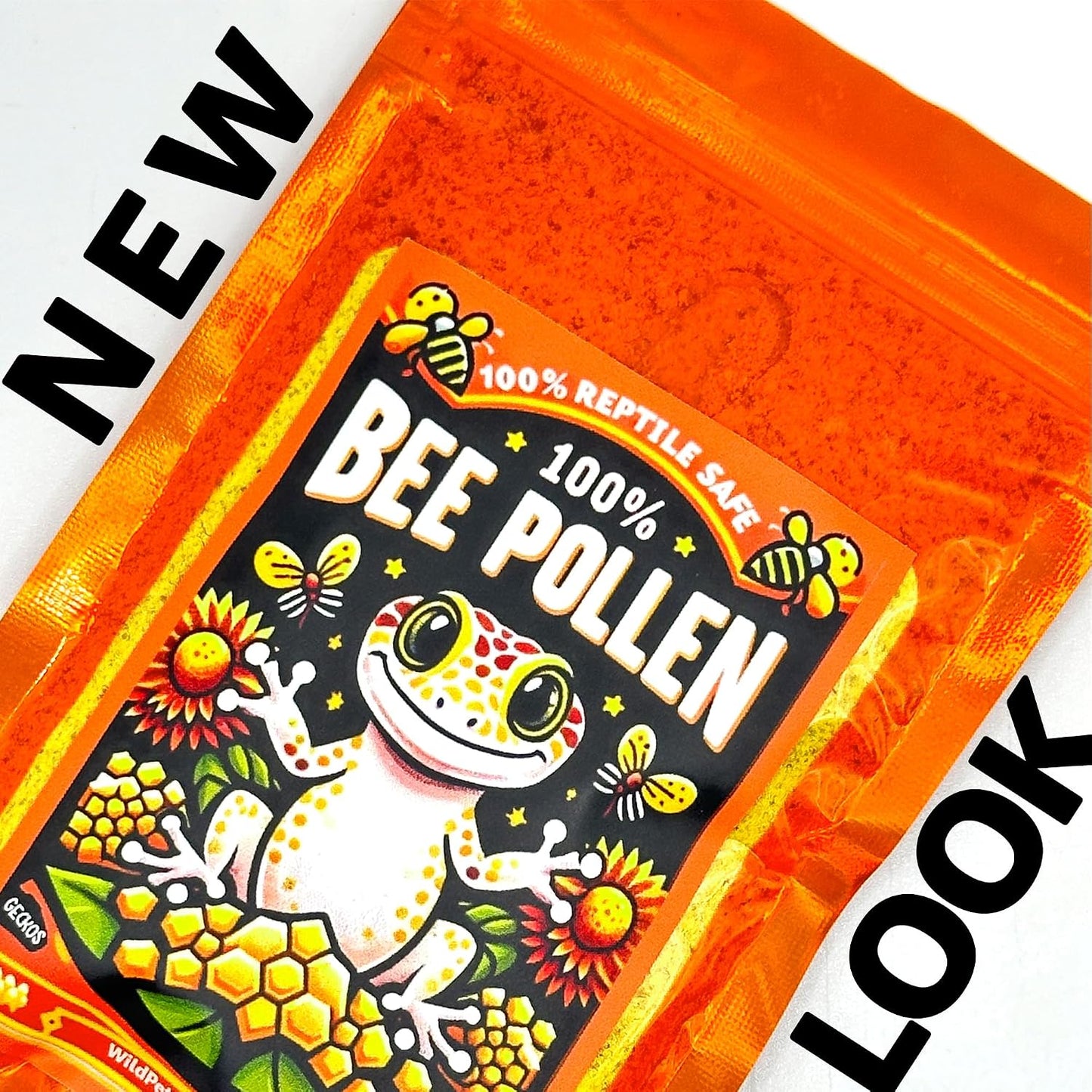 Reptile food supplement bee pollen powder texture