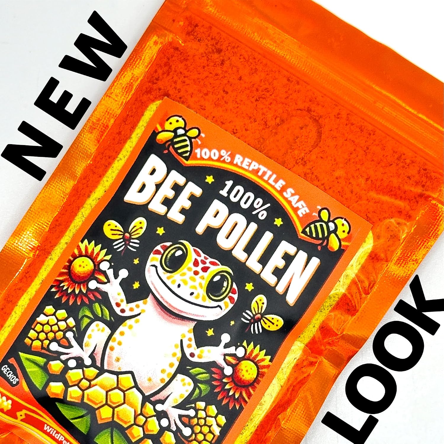 Reptile food supplement bee pollen powder texture