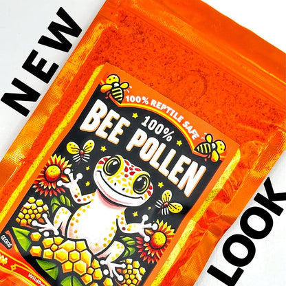 Reptile food supplement bee pollen powder texture
