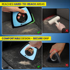 Using dog hair remover on fabric home couch