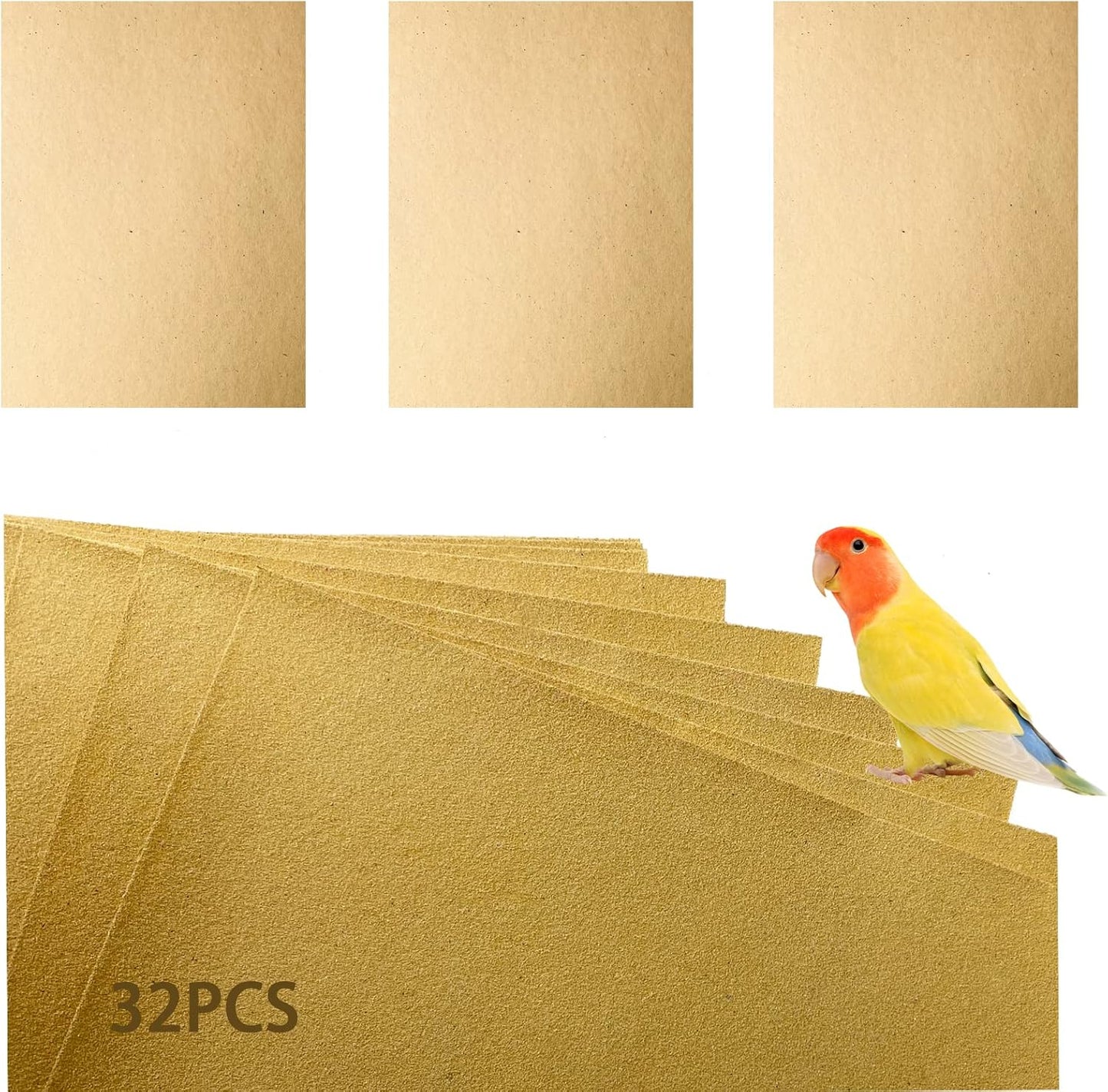 Hamiledyi Bird Gravel Paper 32 piece pack front view