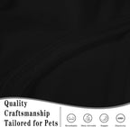 Close up of durable quick dry dog shirt fabric