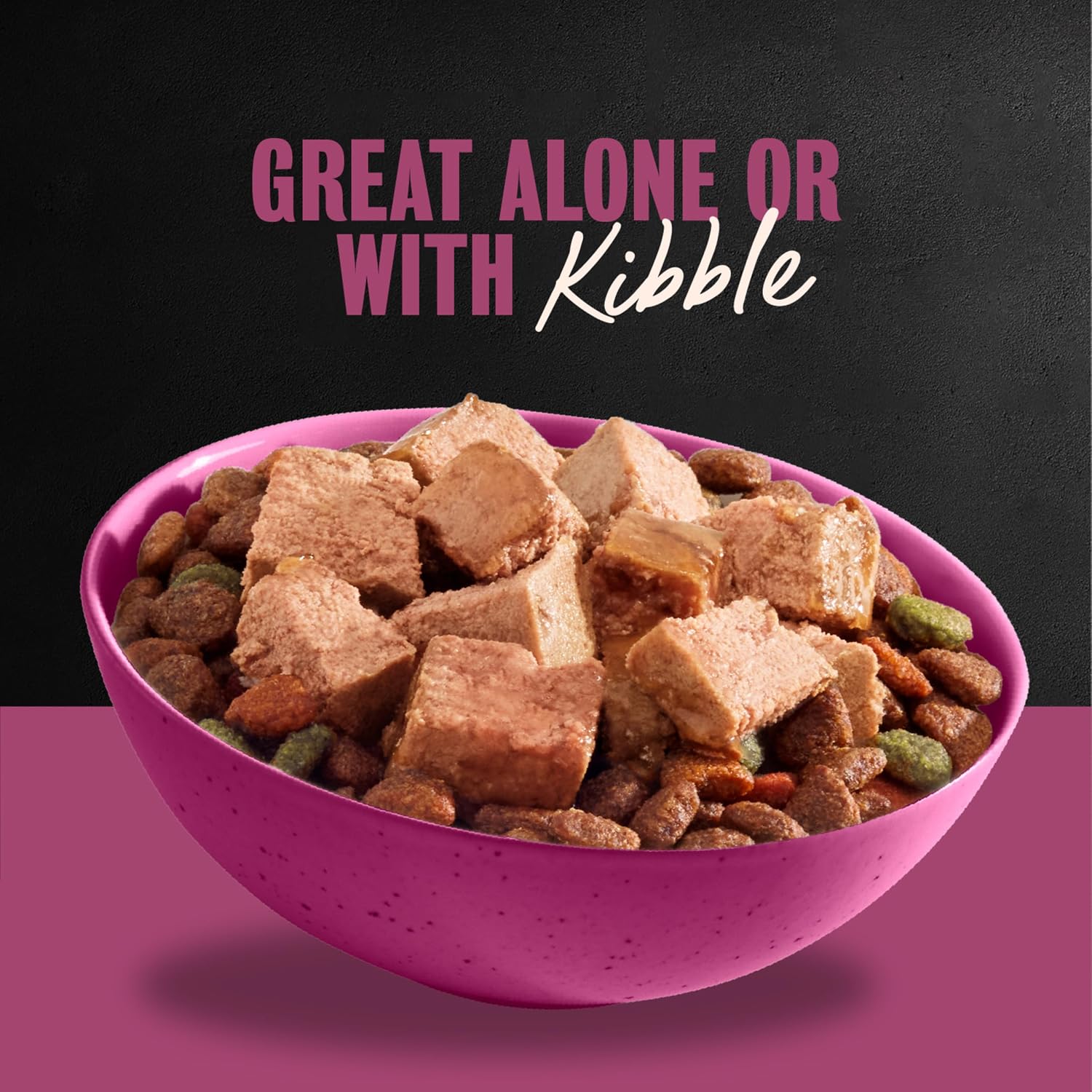 Cesar prime rib flavor wet dog food topper for adult dogs