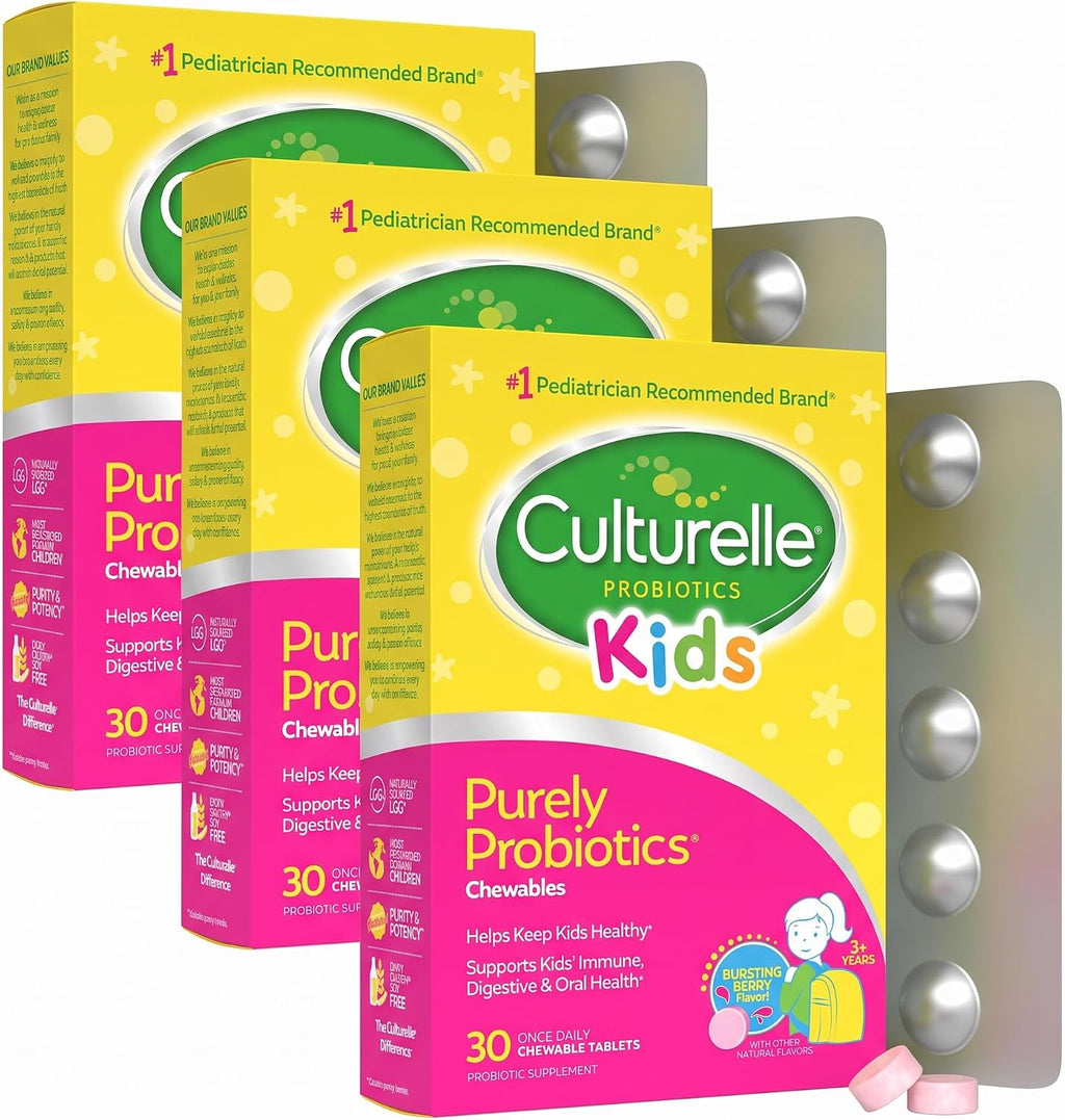 Culturelle daily probiotic supplement complete package overview