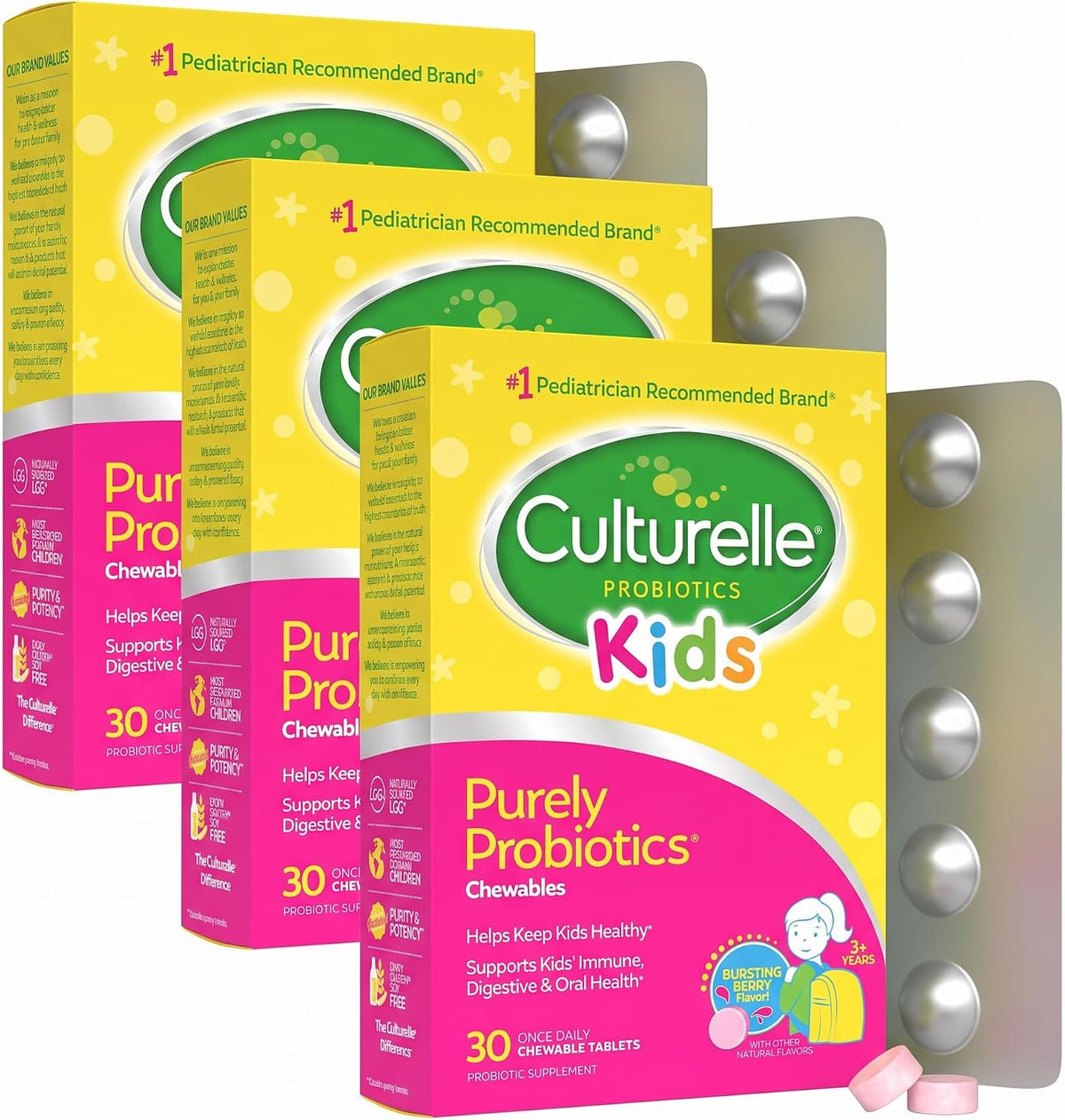 Culturelle daily probiotic supplement complete package overview