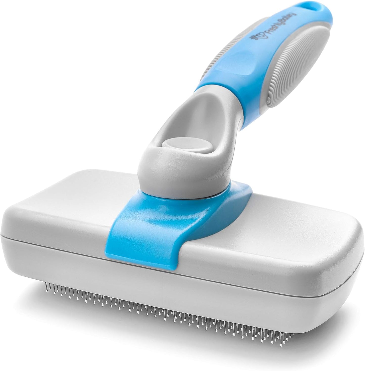 Freshly Bailey Self Cleaning Slicker Brush front view professional pet grooming tool