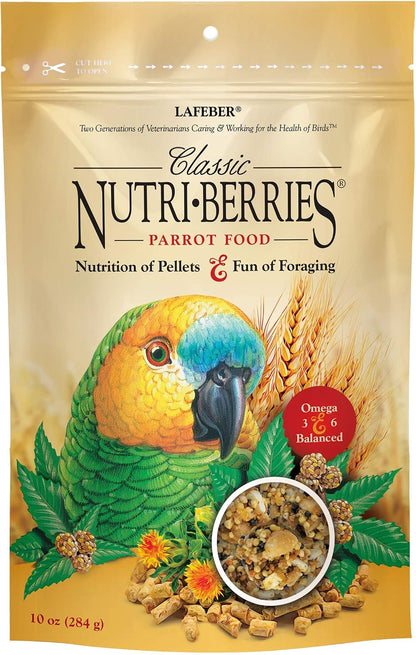 LAFEBER'S Classic Nutri-Berries Pet Bird Food, Made with Non-GMO and Human-Grade Ingredients, for Parrots, 3.25 lb - Image 4