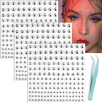 Nooepc face gems and fake piercing kit front view