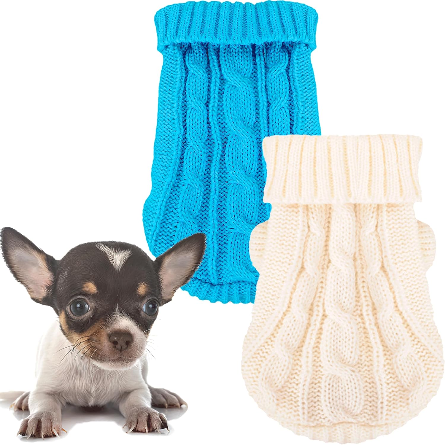 Full layout of the authentic USA imported puppy winter clothing set