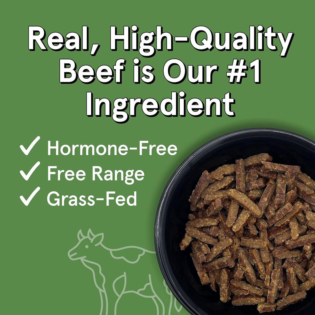 Real Meat grain free air dried beef trial size bag back ingredients