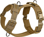 OneTigris Dog Harness No Pull, Adjustable Tactical Harness with Soft Padding, Y-Shaped Reflective Easy Walk Dog Harness for Medium and Large Dogs - Image 12