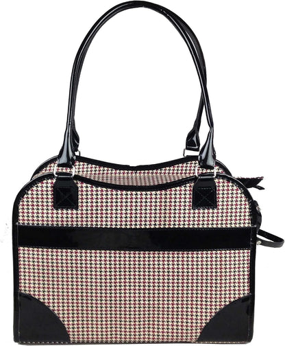 Interior view of Pet Life cat and dog carrier with safety leash