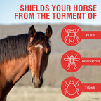 Absorbine UltraShield Red livestock insect spray full container