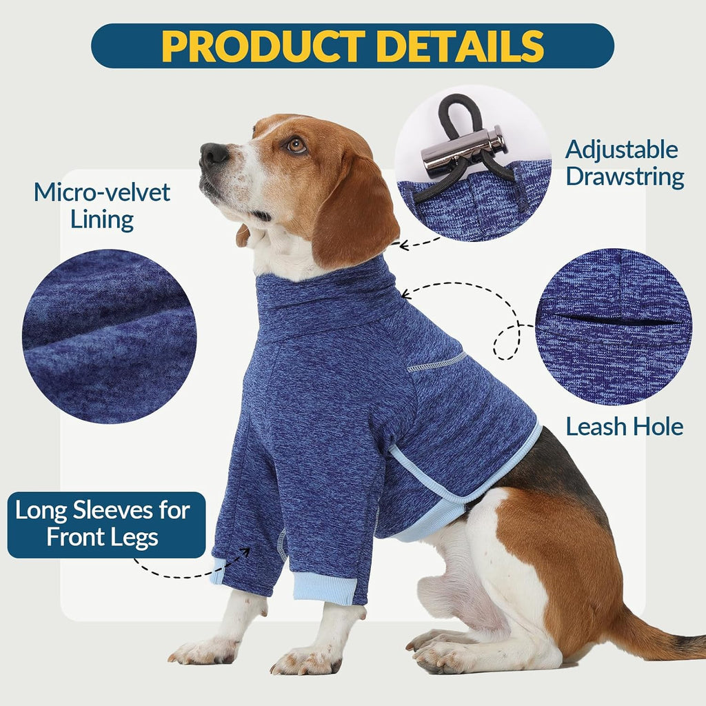 Breathable canine elbow protector garment preventing wound licking post operation