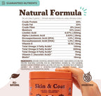 USA imported dog health supplements for reduced shedding and dandruff control