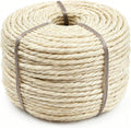 Htjzwg 164Ft sisal rope for cat tree scratching post replacement front view