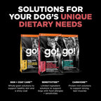 Go Solutions limited ingredient salmon dry dog food for puppies adults and seniors