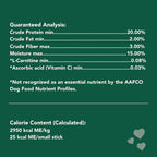 Premium USA imported Get Naked canine weight management chews nutritional facts