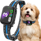 RPZ Bark Collar for Large Medium Small Dogs, Anti Dog Barking Collars Smart 3 Adjustable Sensitivity, Safe 4 Modes Rechargeable IP67 Waterproof, Black - Image 12