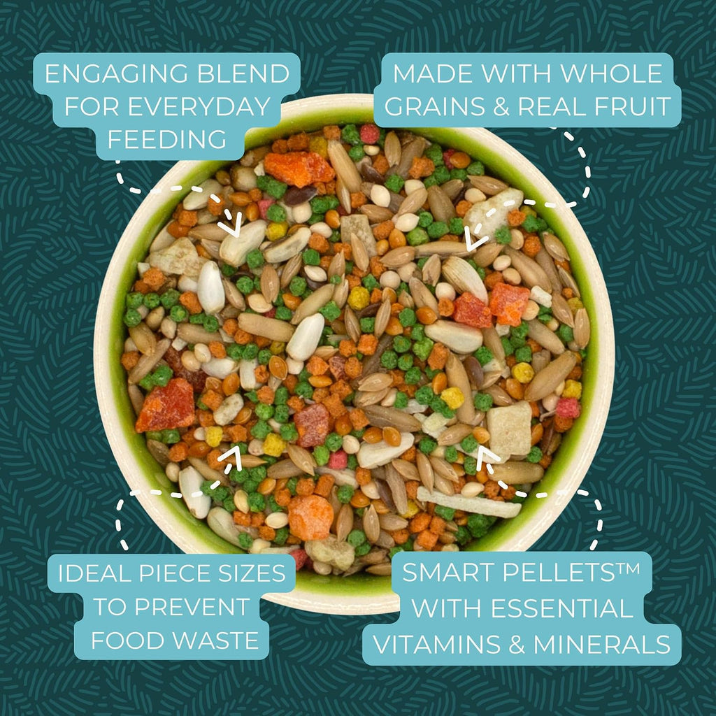 ZuPreem Smart Selects bag side view showing ingredient list