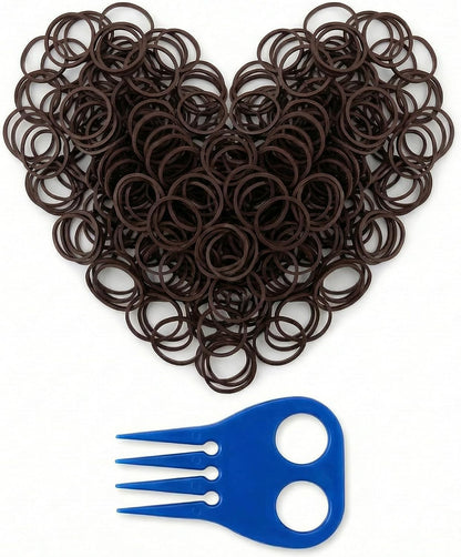 Professional horse mane and tail braiding supplies