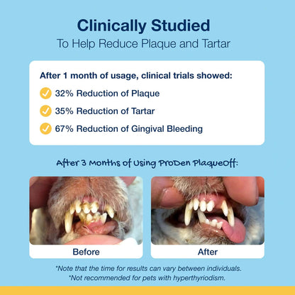 ProDen PlaqueOff seaweed ingredient dog dental bone