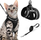 rabbitgoo Cat Harness and Leash, Step-in Escape Proof Kitten Harness Set, Soft Comfortable Cat Vest, Easy to Wear and Adjust, Reflective for Safe Outdoor Walking, Purple, Small - Image 12