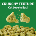 Just Try natural salmon flavor cat treats for hairball control