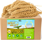 Complete package display of technical precision bird millet treat