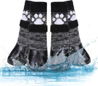 Kooltail anti-slip dog socks large front view with rubber sole
