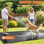 Side profile of Aethycovi extra thick pet cage mat