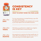 Align Probiotic 3-In-1 Biotic Gummies blackberry flavor highlight