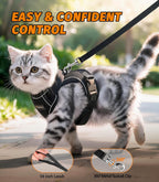 Cat Harness and Leash for Walking, Escape Proof Adjustable Vest Harness - Image 6