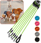 Luck Dawn five dog walking rope leash premium quality imported leash