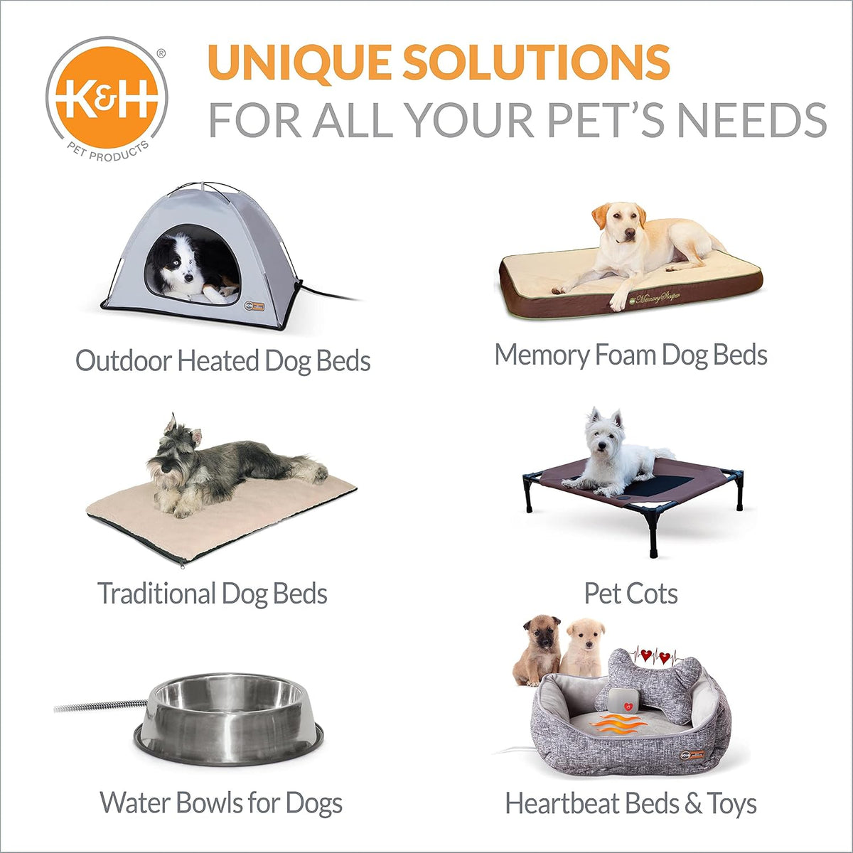 K&H Pet Products cooling bowl packaging and product overview