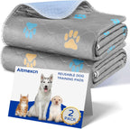 Aitmexcn Washable Puppy Dog Pee Pad, 2PCS 100% Waterproof Whelping Training Mat for Puppy/Senior Dog, Fast Drying Reusable Puppy Pads for Indoor, Outdoor and Car Travel- 24'' x 36'' - Image 9