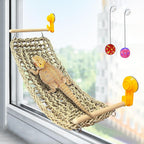 VCEPJH Natural Seagrass Lounger showing the premium imported quality for Indian reptile hobbyists