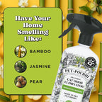 Pet-Pourri Smell Ya Litter Cat Litter Deodorizer Spray, Purrfectly Bamboo 3.4 Fl Oz, Up to 170 Uses, Pet Odor Remover with Essential Oils for Air, Carpet, Urine, Vet Recommended, Bergamot Bamboo Scent - Image 11