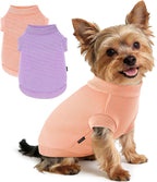 3 Pack Dog Shirt for Small Supplies Functional Waffle Dog Clothes Warm Soft Sweatshirt Outfit for Dogs Cats Pet Apparel - Image 14