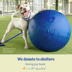 Race&Herd 25" Original XXL Best Herding Ball for Dogs Large - Herding Toys, Durable Outdoor Big Dog Herding Ball for Australian Shepherd, Corgis, Border Collie Ball - Medium to Large Breeds (Ocean) - Image 9