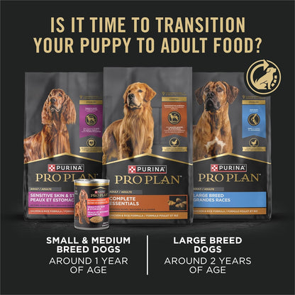Purina Pro Plan Wet Puppy Food Pate, Wet Food Classic Chicken and Rice Entre - (Pack of 12) 13 oz. Cans - Image 9