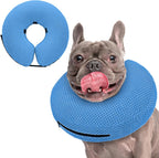 Supet Inflatable Dog Cone Collar for Dogs to Stop Licking, Dog Donut Collar After Surgery, Soft Pet Cone for Small Medium Large Dogs - Image 10