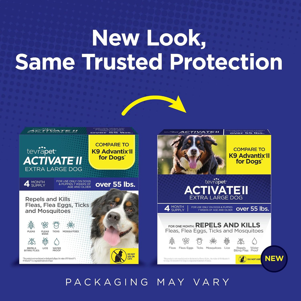 TevraPet monthly topical spot treatment for dogs over fifty five pounds