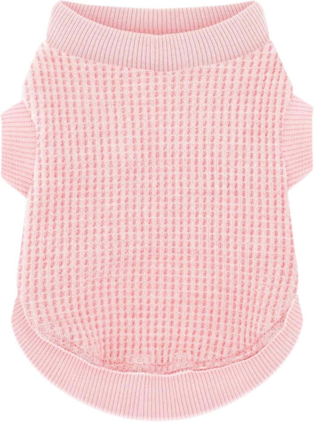 Paiaite pink stretchable dog shirt front view