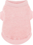Paiaite pink stretchable dog shirt front view