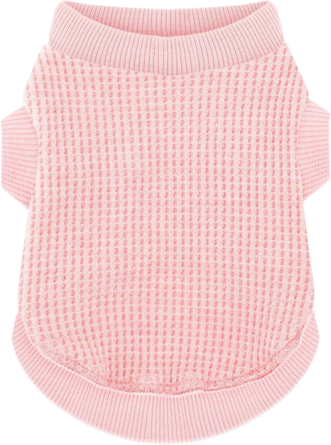 Paiaite pink stretchable dog shirt front view