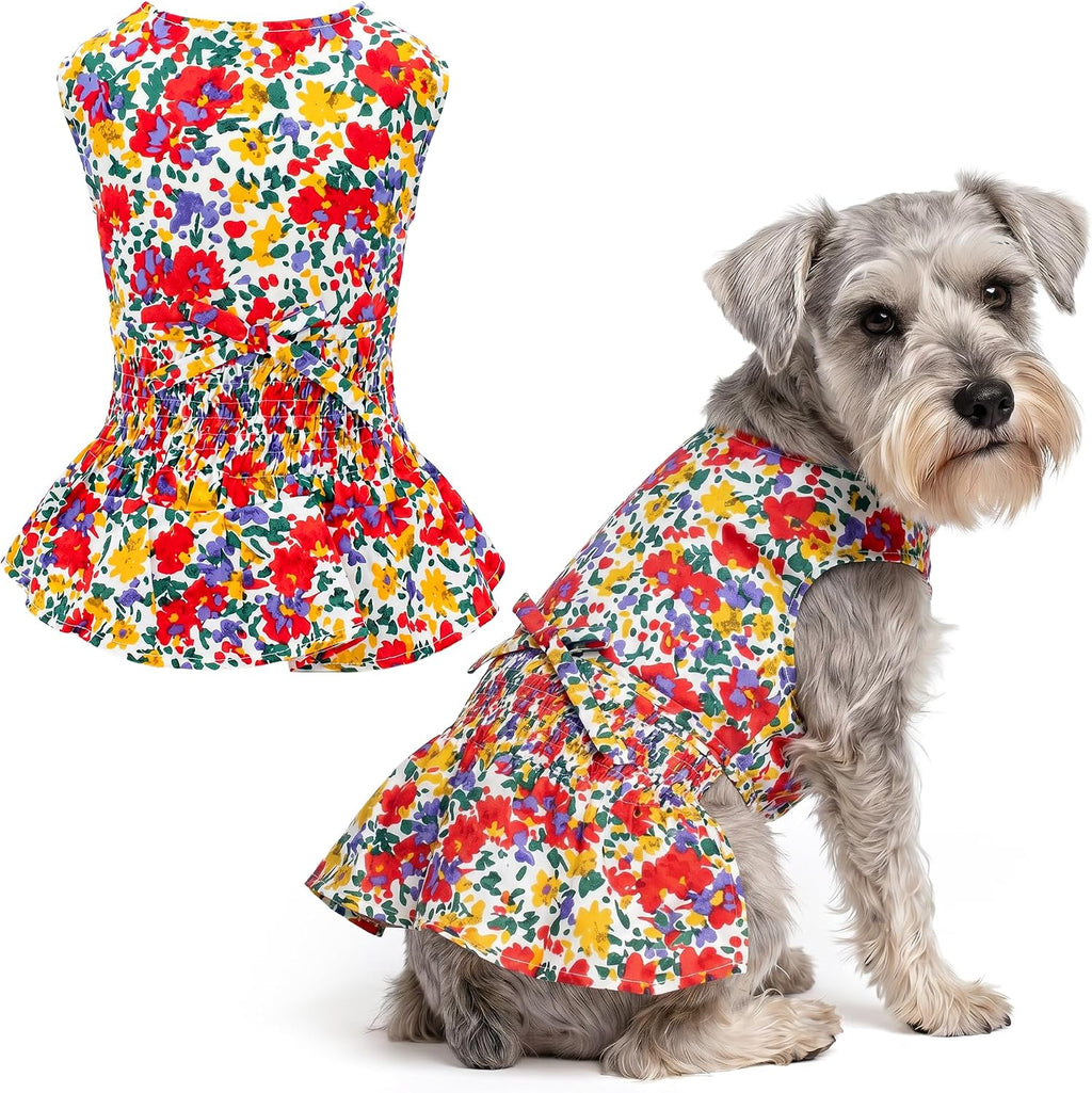 Parisian Pet Hawaiian Dog Dress packaging presentation of the imported summer pet apparel