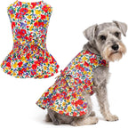 Parisian Pet Hawaiian Dog Dress packaging presentation of the imported summer pet apparel